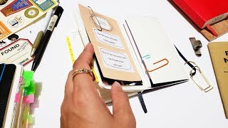 Moleskine Pocket Planner Setup  2020 Bullet Journal [upl. by Lara]