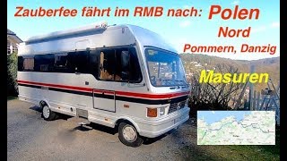 Reisebericht Polen Nord Pommern und Masuren mit dem RMB Wohnmobil [upl. by Ellatnahc]