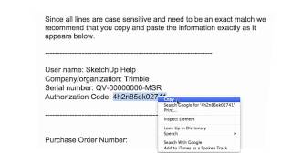 Authorizing SketchUp Pro 2015 – Single User License [upl. by Wiley]