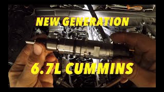 Injector Replacement On CUMMINS 67 RAM Trucks [upl. by Enaywd303]