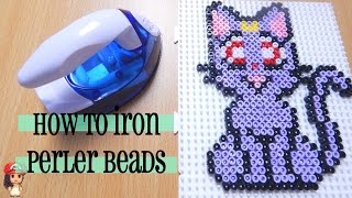 How to Iron Perler Beads Perfectly Tutorial [upl. by Hersh]