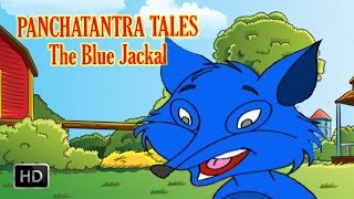 Panchatantra Tales  The Blue Jackal  Short Stories for Kids [upl. by Hertzog]