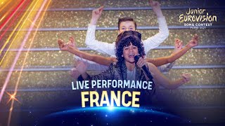 Enzo  Tic Tac  LIVE  France 🇫🇷  Junior Eurovision 2021 [upl. by Emyaj]