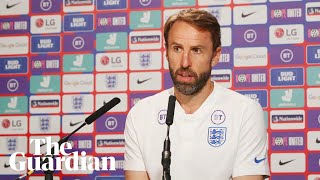 Unforgivable Southgate condemns racist abuse of players [upl. by Notreve]