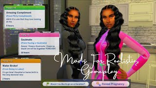 10 MUSTHAVE MODS FOR REALISTIC GAMEPLAY 2022 THE SIMS 4 [upl. by Jahdol]