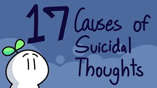 Suicidal Thoughts – 17 Things That Contribute To It [upl. by Nekal]