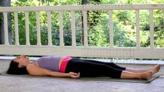 Beginners Yoga  Savasana corpse pose [upl. by Lasley]