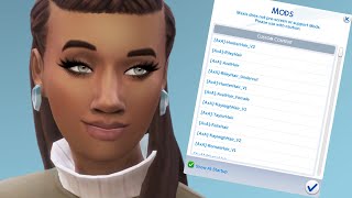 ENABLING MODSCC AFTER AN UPDATE 💙  The Sims 4 [upl. by Sivatco]