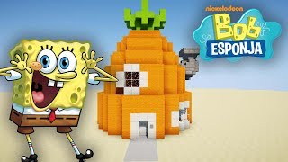 Como hacer la casa de BOB ESPONJA en MINECRAFT [upl. by Eiral]