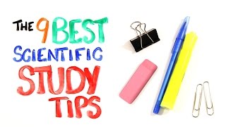 The 9 BEST Scientific Study Tips [upl. by Mcintosh581]