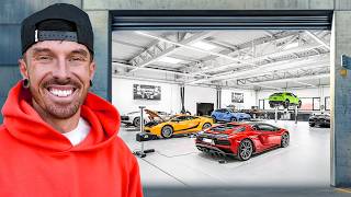 I BUILT MY DREAM SUPERCAR WORKSHOP [upl. by Nodnahs260]