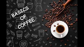 Basics of Coffee  Coffee beans  Types of Coffee [upl. by Adnomar]