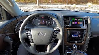 2021 Infiniti QX80 Premium Select  POV Review [upl. by Cromwell702]