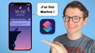 L’iPhone vous PRÉVIENT quand il a fini de CHARGER tuto [upl. by Lurline]