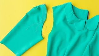 How to sew  hem sleeves for professional finish [upl. by Saeger689]