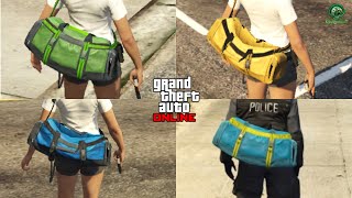 Any Color Duffel Bags Glitch  GTA Online 161 Husky70 Modded Jobs [upl. by Maiga]