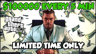 Easy 100000 Every Few Minutes BacktoBack GTA Online Money Glitch [upl. by Fugere]