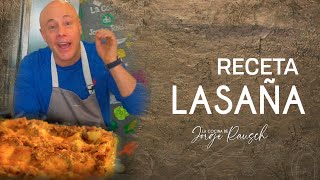 Receta de lasaña l Jorge Rausch [upl. by Felix]