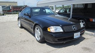 1999 MercedesBenz SL500  Full Tour amp Start Up [upl. by Etnomal44]