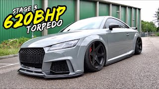 THIS 620BHP STAGE 3 AUDI TTRS IS DEVASTATINGLY FAST [upl. by Yremogtnom]