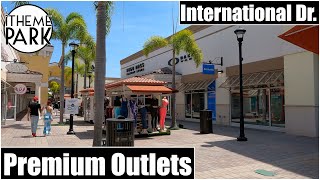 Orlando International Premium Outlets  Outlet Mall on International Drive near Universal Orlando [upl. by Burkley]