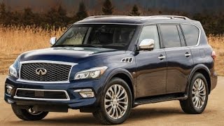 2015 Infiniti QX80 Start Up and Review 56 L V8 [upl. by Conall524]