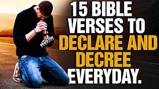 Gods Bible Promises To Decree and Declare Over Your Life [upl. by Hillhouse]