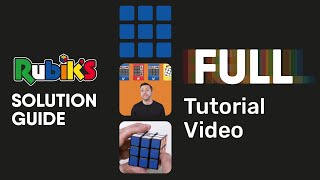 How To Solve A Rubiks Cube  Full Tutorial [upl. by Kantos]