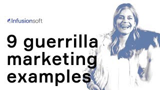 9 guerrilla marketing examples [upl. by Hujsak]