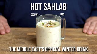 Sahlab or Salep the official winter drink of the Middle East [upl. by Etnuhs]