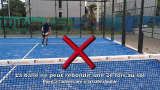 Les règles du Padel [upl. by Nork]