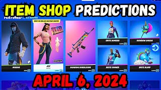 April 6th 2024 Fortnite Item Shop CONFIRMED  Fortnite Early Item Shop Prediction April 5th [upl. by Atterahs145]