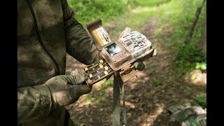 Browning Trail Camera Tip Battery Tray Removal [upl. by Nelan424]