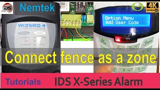 How to connect your Nemtek electric fence energizer as a zone on your IDS Xseries alarm panel [upl. by Rosenblum]