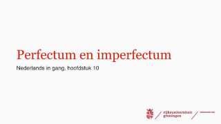 H10  perfectum en imperfectum [upl. by Iover]