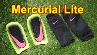 Nike Mercurial Lite 2014 Shin Guards Review [upl. by Alleen]