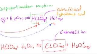 Chlorine and Water  AS Chemistry [upl. by Aihsekan]