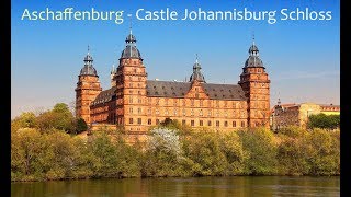 Aschaffenburg castle Johannisburg Schloss HD [upl. by Yenrab489]