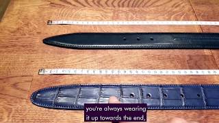 HOW TO ORDER YOUR CORRECT BELT SIZE [upl. by Muriel522]