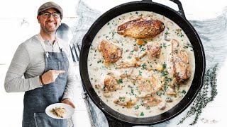 Delicious Chicken Fricassee Recipe [upl. by Erdnassak]