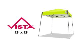 EZ UP® Vista™ canopy tent  How to SetUp [upl. by Odrareg777]