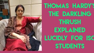 THE DARKLING THRUSHA POEM BY THE FAMOUS AUTHOR THOMAS HARDY [upl. by Soisatsana519]