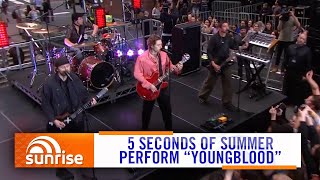 5SOS  Youngblood Live on Sunrise 2020  7NEWS Australia [upl. by Asilaj]