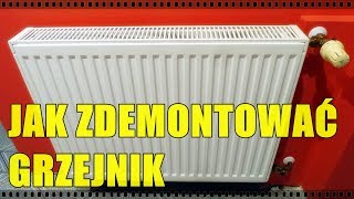 Demontaż grzejnika bez spuszczania wody [upl. by Placia790]