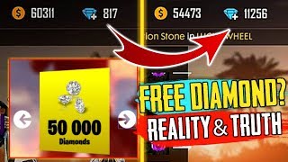 How To Get Free Diamonds In Free Fire 2019  Reality Explain Garena Free Fire [upl. by Hayyim]