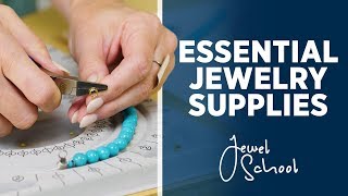 Essential Supplies for Jewelry Making  Jewelry 101 [upl. by Oly]