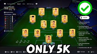 League amp Nation Hybrid Fiendish Sbc Cheapest Solution  Cost 5K [upl. by Nasas]