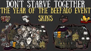 The Year Of The Beefalo Event Skins  Dont Starve Together 73 SKINS [upl. by Mabel698]