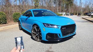 2021 Audi TTRS Start Up Exhaust Test Drive and Review [upl. by Latterll]