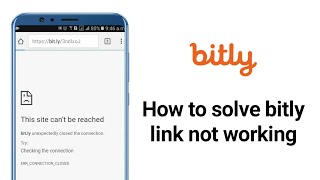 How to solve bitly link not working [upl. by Schinica]